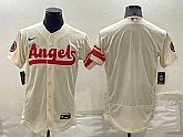 Angels Blank Cream 2022 City Connect Flexbase Jersey,baseball caps,new era cap wholesale,wholesale hats